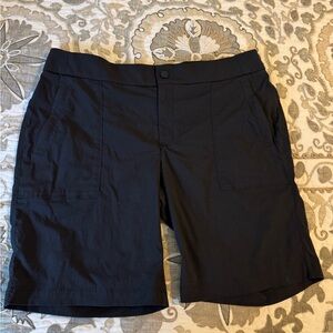 Athleta Black Trekkie Bermuda Shorts